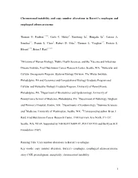 Chromosomal Instability and Copy Number Alterations in Barrett's