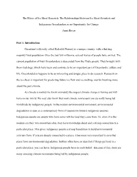 The Ethics of Ice Sheet Research: the Relationships Between Ice Sheet Scientists And