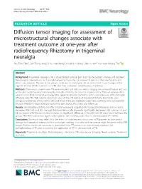 Diffusion Tensor Imaging for Assessment of Microstructural