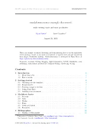 Markdown-Memo Example Document