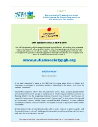 Fall 2017 Newsletter