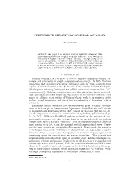 FINITE-WIDTH ELEMENTARY CELLULAR AUTOMATA 1. Introduction Stephen Wolfram's a New Kind of Science Explores Elementary Cellular