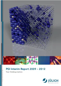 PGI Interim Report 2009 – 2012