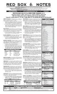 Red Sox Game Notes BATTING NOTES Page 3