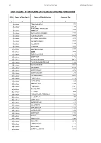 S.No Name of the Taluk Name of Benficiaries Amount Rs. 1 2 3 4 1