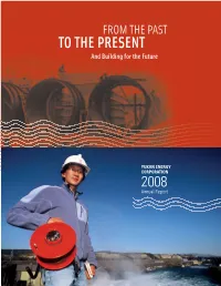 TO the PRESENT and Building for the Future