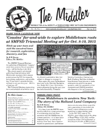 The Middler, Spring 2015