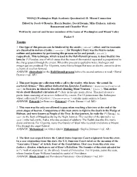 WHAQ II Packet 05.Pdf