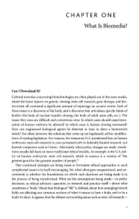 CHAPTER ONE What Is Biomedia?