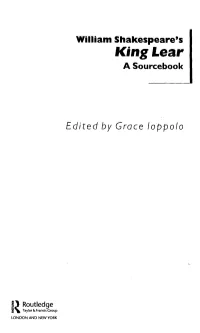 King Lear a Sourcebook