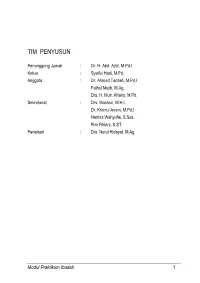 Tim Penyusun