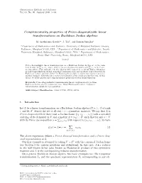 Complementarity Properties of Peirce-Diagonalizable Linear Transformations on Euclidean Jordan Algebras