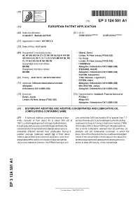 Dispersant Additives and Additive Concentrates and Lubricating Oil Compositions Containing Same