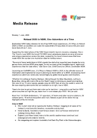 Reboot 2020 in NSW, One Adventure at a Time