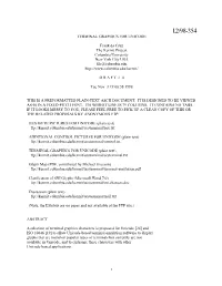 L2/98-354 Terminal Graphics for Unicode