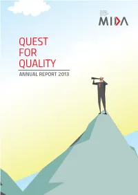 Quest for Quality Annual Report 2013