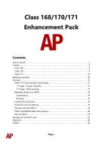 Class 168/170/171 Enhancement Pack