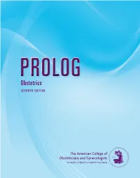 Obstetrics Seventh Edition