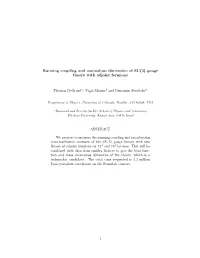 Running Coupling and Anomalous Dimension of SU(3) Gauge Theory with Adjoint Fermions