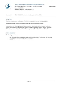 2017 HELCOM Overview on Port Reception Facilities (PRF)
