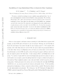 Arxiv:2004.11764V1 [Astro-Ph.SR] 24 Apr 2020 * Yclrcaatrsisi Esfeun.Too Hmae T T and Telescope[5] Are: Newton Them Isaac of the Two Using Conducted Frequent