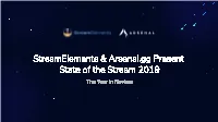 State of the Stream 2019 the Year in Review Winds of Change As Rival Platforms Nibble Away at Twitch’S Market Share