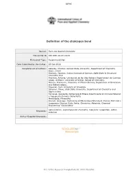 For Peer Review Only