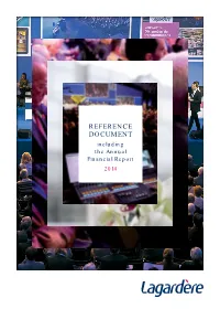 REFERENCE DOCUMENT Including the Annual Financial Report 2014 Proﬁ Le