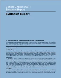 Synthesis Report Synthesis Report