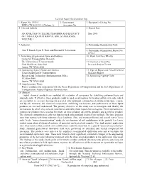 An Analysis of the Mechanisms and Efficacy of Three Liquid Chemical Soil Stabilizers