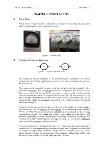 Chapter 5 : Power Meters
