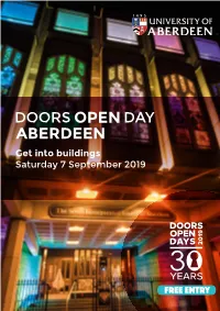 Doors Open Day Guide