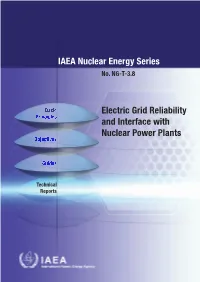 IAEA Nuclear Energy Series Electric Grid Reliability and Interface With