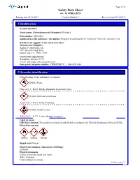 Safety Data Sheet Acc