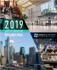 Philadelphia 2019 State of Center City Philadelphia