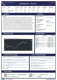COIN ANALYSIS – Chainlink