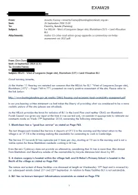 Further Information from the Colne Road Action Group