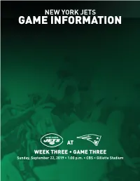 Game Information