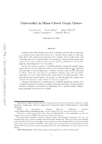 Universality in Minor-Closed Graph Classes