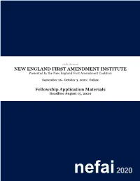 Application and Recommendation Form