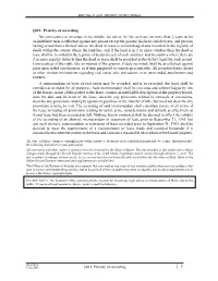§201. Priority of Recording §201. Priority Of