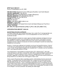 2005 Project Abstract for the Period Ending June 30, 2008 PROJECT