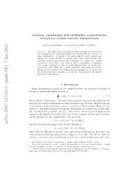 Arxiv:2007.02316V3 [Math.PR] 7 Jan 2021 Tcatcdﬀrnileutossc As Such Equations Diﬀerential Stochastic Nsdﬀrn Ennsascae Oeuto 11 2] H S of Use the Dyn Diﬀerent [28]