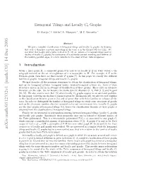 Hexagonal Tilings and Locally C6 Graphs