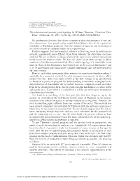 Three-Dimensional Geometry and Topology, by William Thurston, Princeton Univ