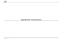 Appendix EE.09 – Cultural Resources