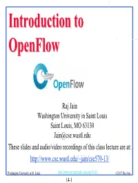 Introduction to Openflow
