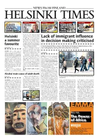 Lack of Immigrant Influence in Decision Making Criticised