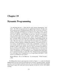 Dynamic Programming