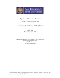 Self Study Report